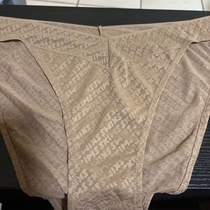 Skims Logo Mesh High Waist Briefs, Size 4X